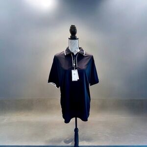 NET Kilburne & Finch Black Men’s Polo Large